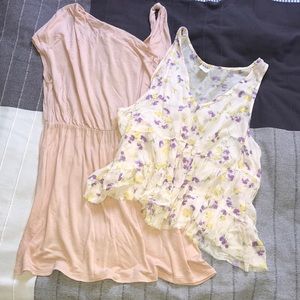 Free people top and dress